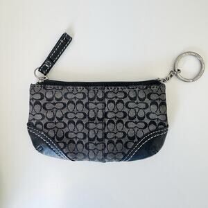 Vintage COACH Soho Coin Purse | Signature Y2K Keychain Wallet | Superb Condition